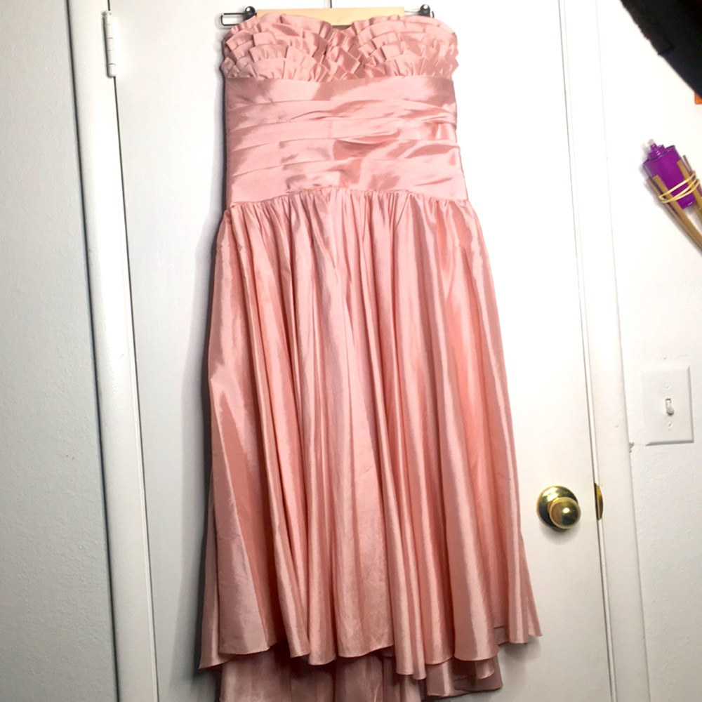 Champagne pink unique vintage cupcake dress